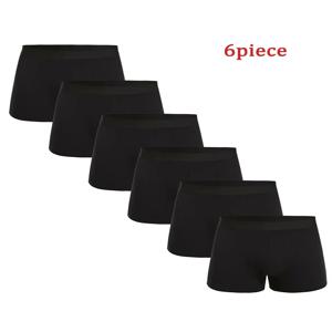 6개입 블랙 남성용 드로즈 속옷 부드럽고 통기성 좋은 남성용 팬티 옴므 남성용 드로즈 브리프 슬립 2026 팬티