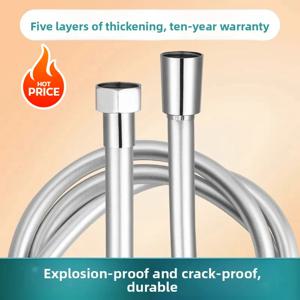 유연한 샤워 호스, 욕실 샤워 호스 파이프, 수도 호스, 배관 액세서리, 고압 호스, PVC 튜브, 세탁 파이프 부품