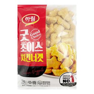 하림 굿초이스 치킨너겟 1kg