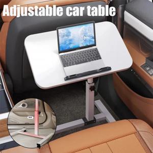 접이식 식탁이 있는 자동차 장착형 소형 테이블 승객석 자동차 사무실 책상용 전면 및 후면 다기능 테이블