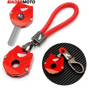 오토바이 액세서리 혼다 CBR500R CB650F CB650R CBR650R CB500X CB500F CB CBR 650R 500X 용 CNC 키 케이스 커버 셸 수정