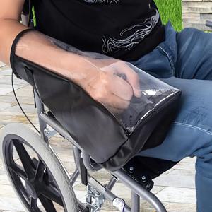 방수 전동 휠체어 조이스틱 커버 보호 케이스 야외 휠체어 액세서리 장애인 노인용