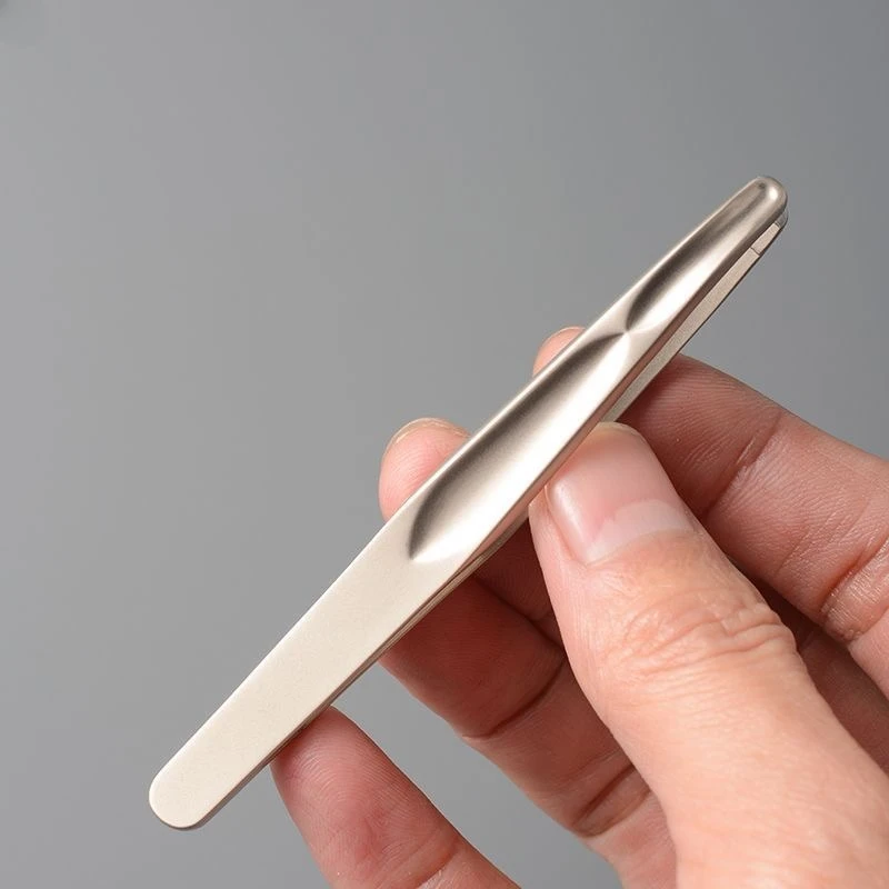 눈썹 클립 제거 메이크업 도구 눈썹 핀셋 수염 털 미용 미세 털 제거기 스테인리스 스틸 사선형
