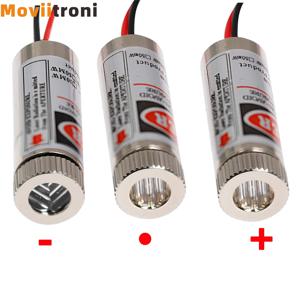 레이저 포인트 라인 크로스 레드 라인 산업용 모듈, 초점 길이 조절 가능, 650nm, 12mm, 5mw