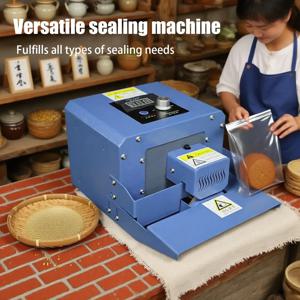 상업용 열 밀봉기 포장 밀봉기 열가소성 플라스틱 식품 백 밀봉 완전 자동 밀봉기 사탕 포장