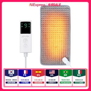 58*29CM 전기 난방 담요 가열 매트 침대 소파 용 전기 시트 패드 따뜻한 겨울 열 담요 따뜻한 가정용