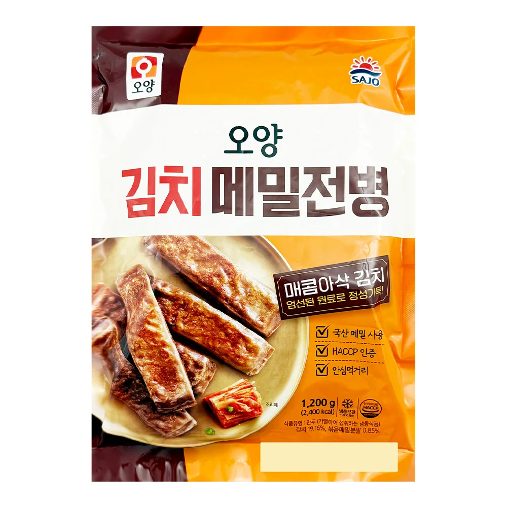 사조오양 메밀전병 군만두 매운맛 1200g