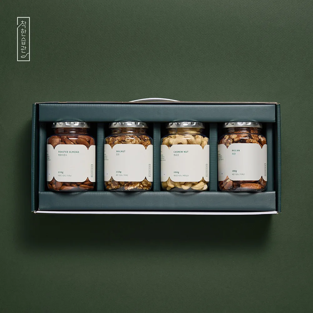 [착한습관] 고급 견과 4종 선물세트