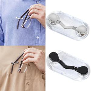 자석 선글라스 안경 홀더 배지 걸이 헤드셋 브로치 내구성 있는 후크 다용도 자석 클립 안경 배지용