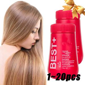 1 ~ 50pcs 헤어 스타일링 파우더 푹신한 헤어 파우더 오일 흡수 푹신한 핑크 앞머리 오일 프리 스프레이 헤어 유물 스프레이 남성 여성을위한