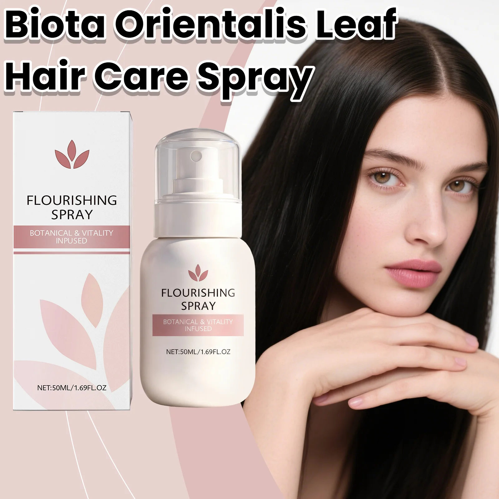 비오타 오리엔탈리스 리프 헤어 세럼 스프레이 비오틴 모발 뿌리 강화 건조하고 곱슬거리는 모발 손상 감소 모발 윤기 케어 두피 세럼