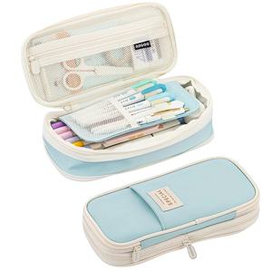 대용량 필통 문구류 학교 용품 필통 파우치 사무실 책상 정리 가방 학생 어린이 펜 케이스 가방 박스
