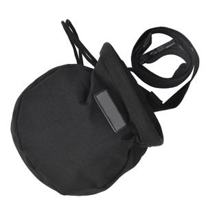 조절 가능한 드로스트링 클로저 초크 백 지퍼 포켓 대용량 마그네슘 파우더 백 초크 보관 백 실내 클라이밍용