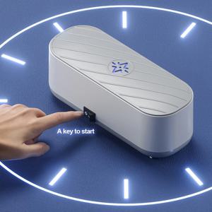 USB 충전식 또는 배터리식 초음파 세척기 고주파 진동 세척기 보석 안경 세척기