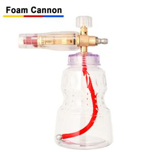 전문가용 알루미늄 폼 캐논 1/4인치 퀵 커넥트 스노우 폼 랜스 및 고압 세차 시스템용 폼 제너레이터