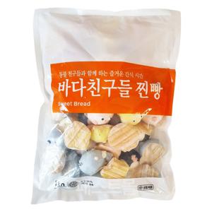 세미원푸드 바다친구들찐빵 1kg