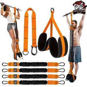 보조 트레이너 탄성 로프 풀업 바 피트니스 홈 남성용 밴드 라텍스 업 어시스트 벨트 실내 운동