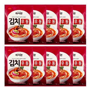 삼립 하이면 김치우동 198g 10개