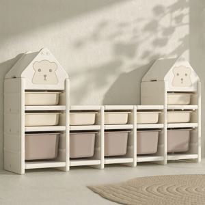 어린이 실내 놀이터 가구 거실 캐비닛 책장 장난감 수납 정리함 유치원 수납장