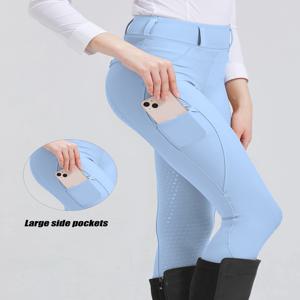 승마용 실리콘 논슬립 속건 타이트 사이클링 스포츠 팬츠 (승마 타이즈/브리치)