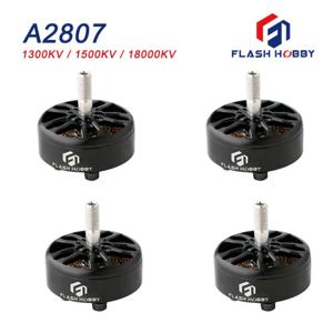 4PCS FLASHHOBBY SHRKE A2807 2807 6S 1300KV FPV 프리스타일 7인치 장거리 LR7 드론 RC 모델용 브러시리스 모터