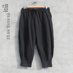 남성용 면 린넨 수도원 바지 가을 레저 캐주얼웨어, 선(禪) 명상 및 수도생활용 스승의 도티 바지
