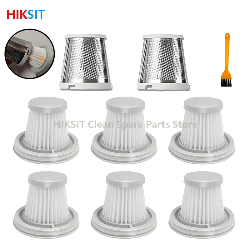 Xiaomi Mijia 핸디 진공 청소기 용 액세서리 SSXCQ01XY H13 Hepa 필터 커버 홈 카 미니 무선 진공 예비 부품