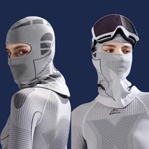 여성 및 남성용 겨울용 열 보온 스키 발라클라바 모자 야외용 풀 페이스 마스크 방한 사이클링 헤드 넥 커버 헬멧 스카프 라이너 Ca