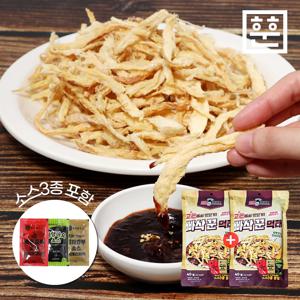 [훈훈수산] 빠삭구운 손질 먹태채 2봉+비법 소스 3종 포함 건어물 간식 안주