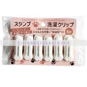 고양이 발톱 빨래집게, 옷 건조 방풍 버클, 미끄럼 방지 고정 가정용 양말 걸이