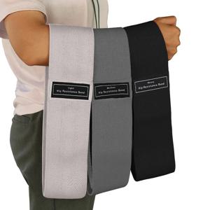 Glute 허벅지 탄성 운동 밴드 패브릭 저항 엉덩이 부티 밴드 스쿼트 서클 스트레치 피트니스 스트립 루프 요가 체육관 장비