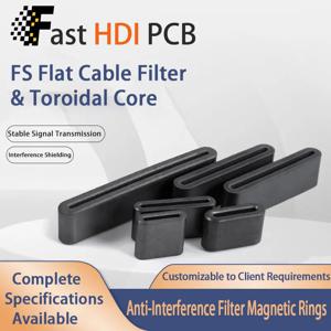 오디오 equipment용 플랫 페라이트 코어 - 데이터 케이블抗干扰 EMI 차폐 링, FS 리본 필터 비즈