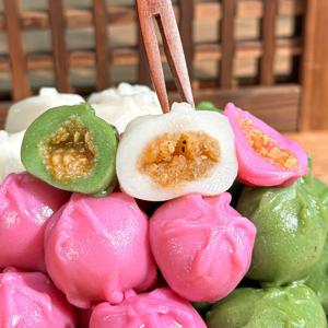 명가삼대떡집 굳지않은 수제 삼색꿀떡