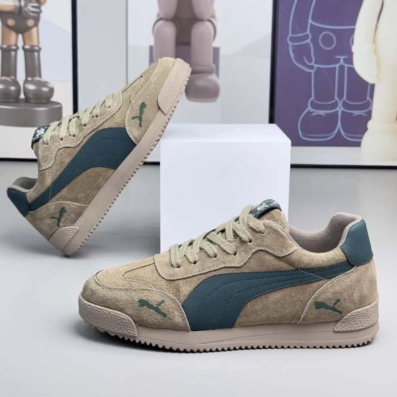 대형 남성 운동화 가을 럭셔리 통기성 낮은 힐 편안한 스포츠 신발 패션 빈티지 논슬립 아웃도어 캐주얼 플랫