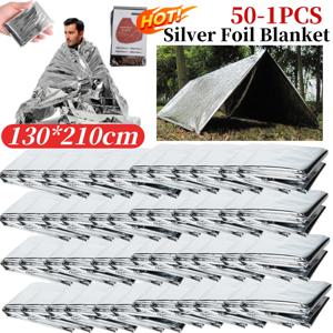 130x210cm 은박 담요는 따뜻하게 유지합니다. 은박 마일라 열 담요는 체온을 유지합니다. 비상용 열 담요