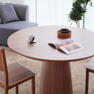 노르딕 B&B 레스토랑 협상용 커피 테이블, 원목 원형 식탁, 창의적인 레트로 커피 테이블, 원형 식탁