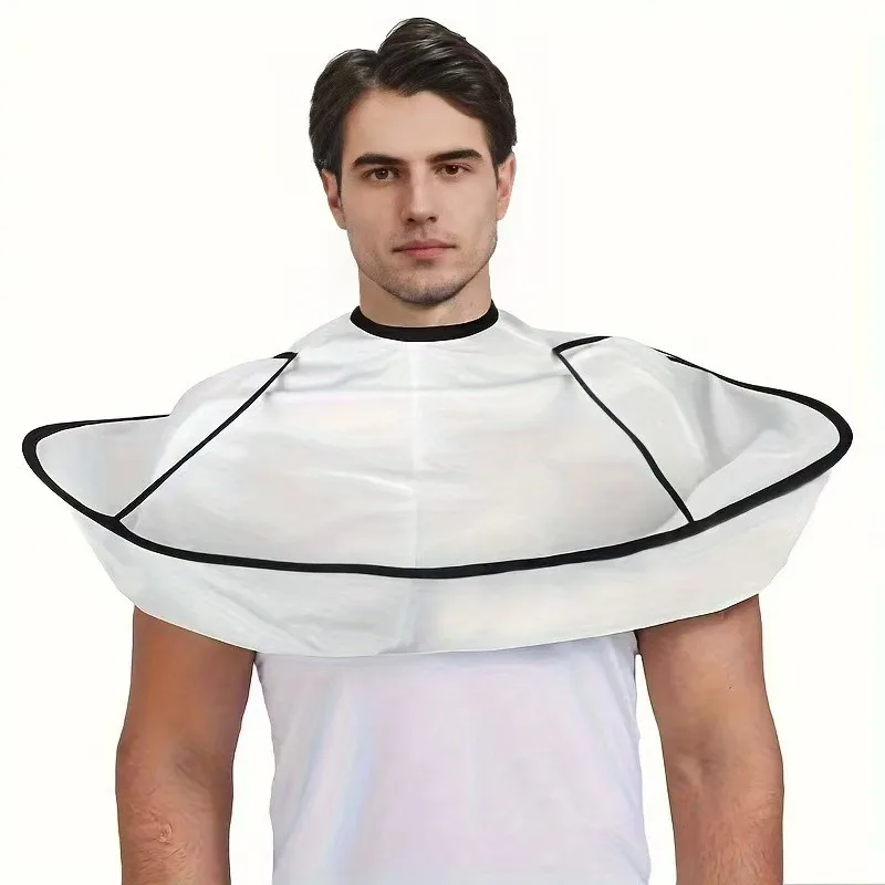 전문 미용 흰색 헤어 스타일링 앞치마 통기성 살롱 커팅 케이프 (헤어 컬러링용, 스타일리스트용)
