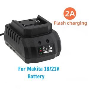 Makita 모델 용 2.0A 고속 충전 배터리 충전기 BL1415 BL1815 BL1830 BL1850 용 18V 21V 리튬 배터리 충전기