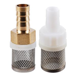 스테인레스 스틸 메쉬 호스 필터 세트, 정원 관개, 세차, 수족관용, 내구성 황동 채반, 4mm-20mm 크기