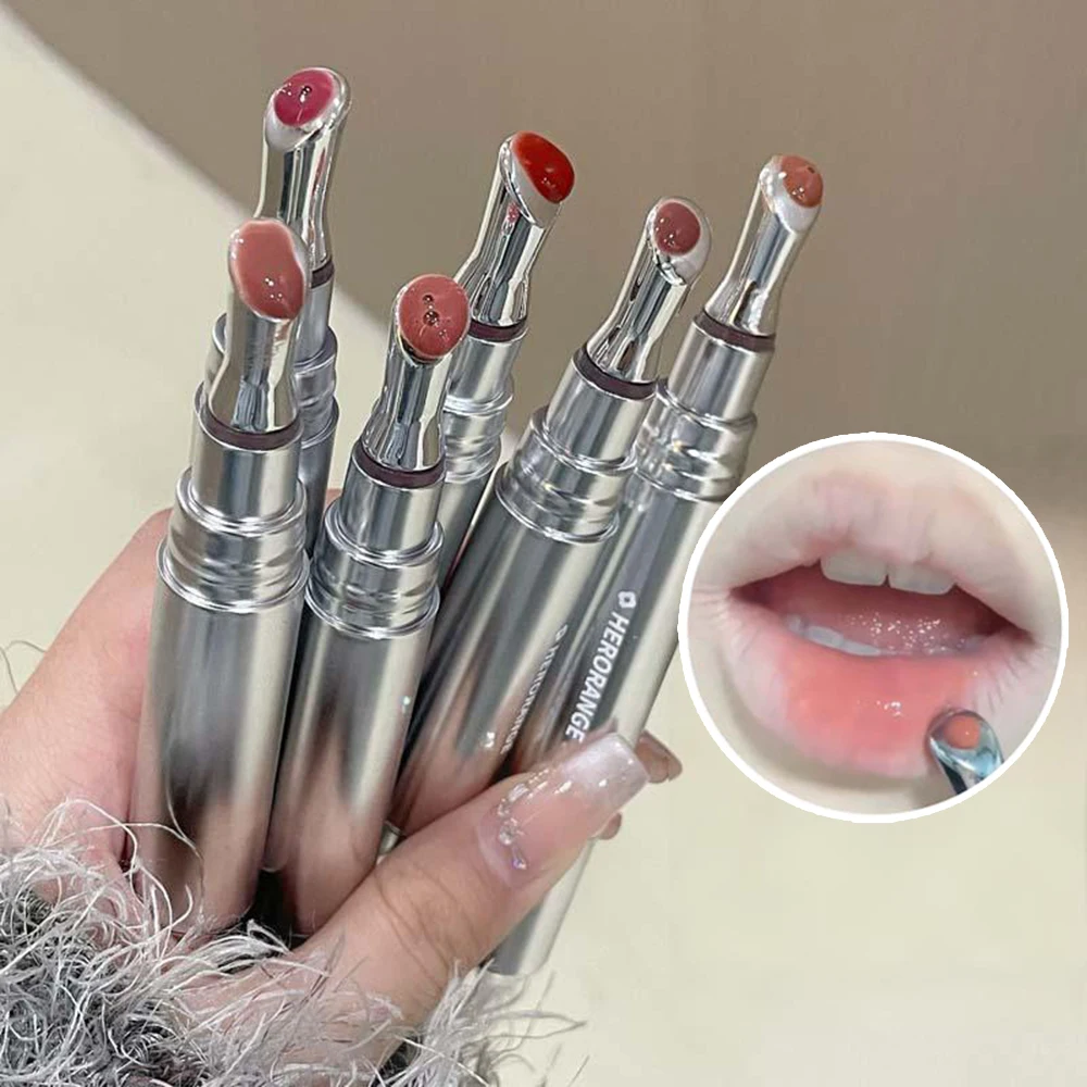 HERORANGE 미러 같은 립글로스, 오래 지속되는 보습 립글로스, 모든 피부에 적합, 발렌타인데이 선물, 생일 선물