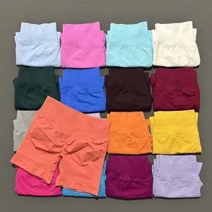 여성 피트니스 운동 반바지 요가 하이웨이스트 힙업 피트니스 반바지 짐 러닝 스포츠웨어 여성 푸쉬업 짐 레깅스