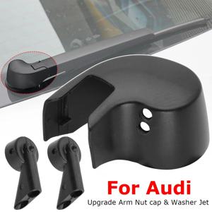 후면 윈드 스크린 와이퍼 암 너트 볼트 캡 커버 와셔 노즐 제트 Audi A1 Sportback A3 8P 8V A4 B6 B7 B8 B9 A6 C6 C7 Q3 Q5 Q7