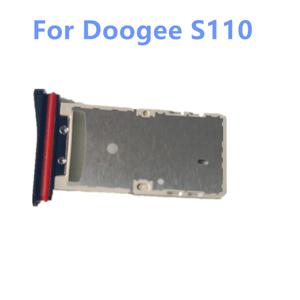 Doogee S110 휴대폰용 SIM 카드홀더 트레이 카드 슬롯 수리 부품, 블랙 실버 골드, 정품, 신제품