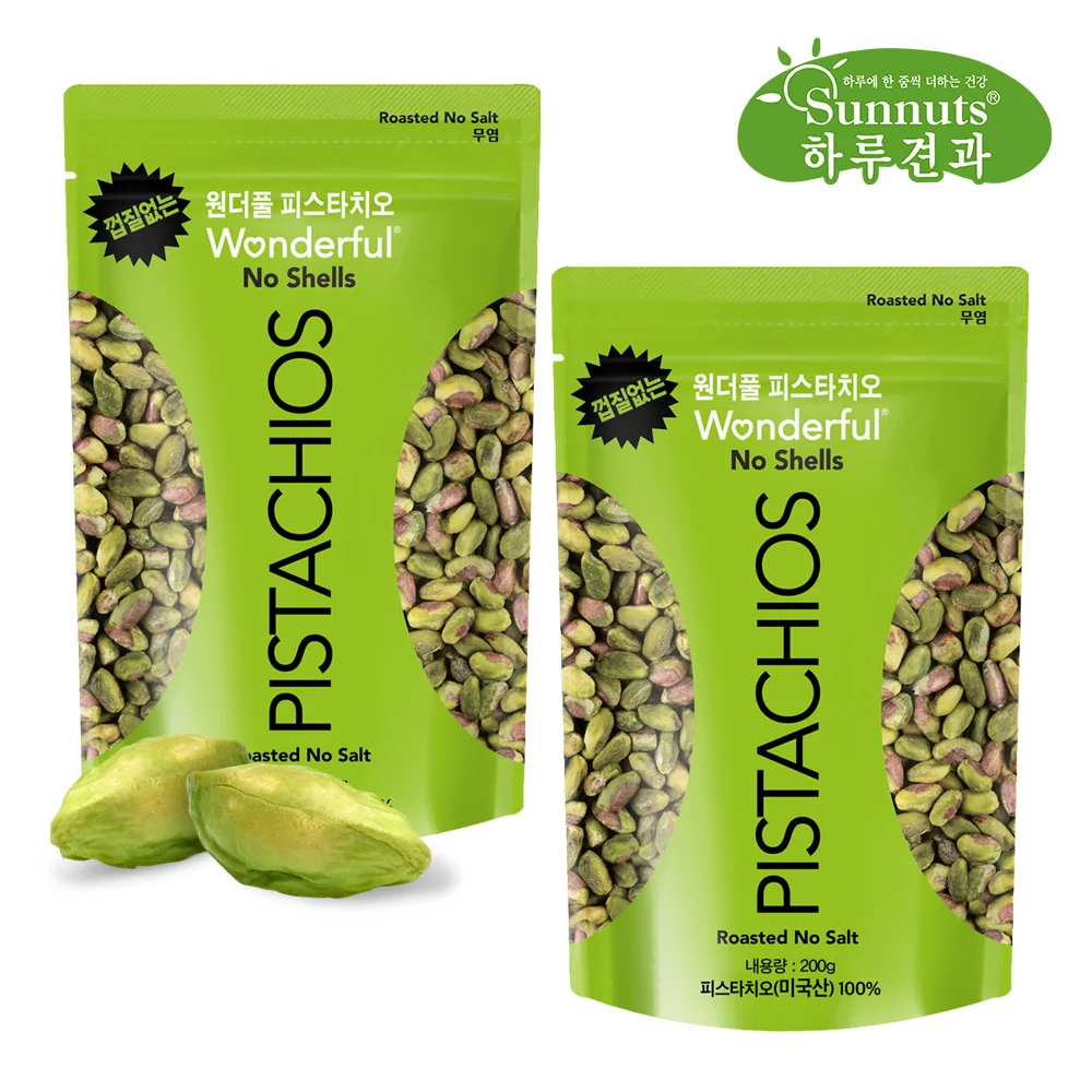 껍질없는 피스타치오 400gx2봉