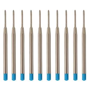 5/10/20/30pcs L:3.9 파커 펜용 볼펜 리필 중간 포인트 블루 레드 블랙 잉크 막대 쓰기 Office 편지지