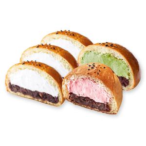 [근대골목단팥빵]생크림삼총사세트(5개입) 생크림을 만난 옛날식 달콤한 단팥빵