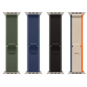 애플워치 울트라 3 2 밴드 49mm 46mm 44mm 45mm 40mm 41mm 42mm용 트레일 루프 스트랩, 코레아 브레이슬릿, 아이워치 시리즈 11 10 SE 9 8 7 호환