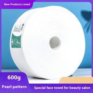 일회용 수건 대형 롤 뷰티 살롱 특수 대형 두꺼운 클렌징 타월 코튼 펄 그레인 코튼 소프트 타월 600g