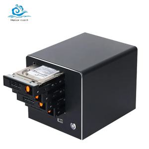 Helorpc NAS 미니 PC 인텔 N2940/N100 지원 리눅스 라우터 컴퓨터 가정용 4xUSB 1xTYPE-C 1xTF 슬롯 윈도우10프로 지원