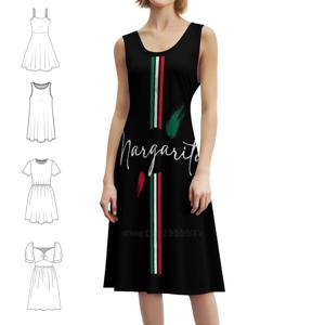 마가리타 여성용 한국 스타일 드레스 우아한 캐주얼 드레스 파티 또는 일상 착용용 마가리타 마가리타 넘버 넘버